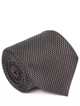 Галстук шелковый с принтом