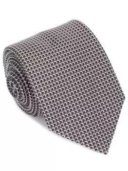 Галстук шелковый с принтом