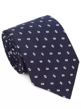 Галстук шелковый с принтом