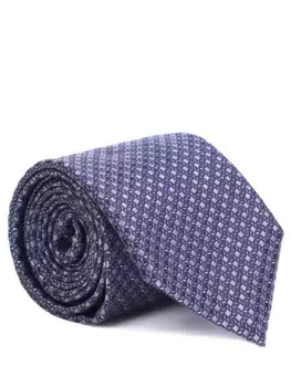 Галстук шелковый с принтом