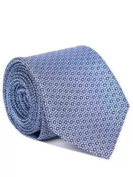 Галстук шелковый с принтом