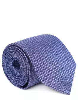 Галстук шелковый с принтом