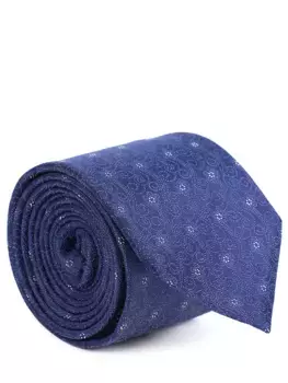 Галстук шелковый с принтом