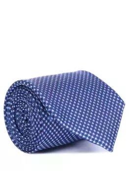 Галстук шелковый с принтом