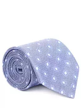 Галстук шелковый с принтом