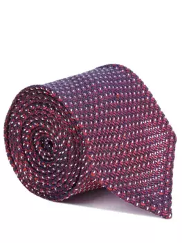 Галстук шелковый с принтом