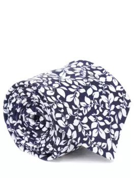 Галстук шелковый с принтом