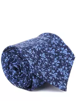 Галстук шелковый с принтом