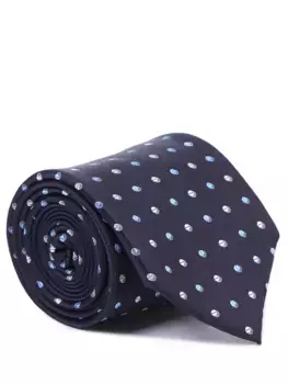 Галстук шелковый с принтом