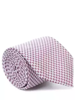 Галстук шелковый с принтом