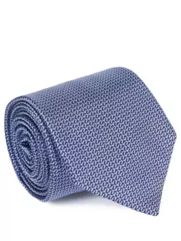 Галстук шелковый с принтом