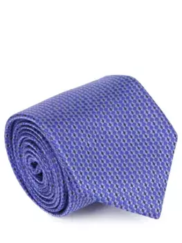 Галстук шелковый с принтом