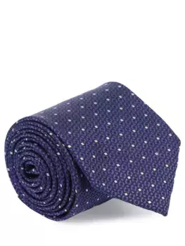 Галстук шелковый с принтом