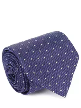 Галстук шелковый с принтом