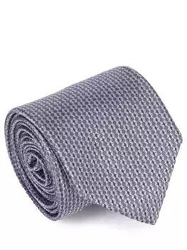 Галстук шелковый с принтом