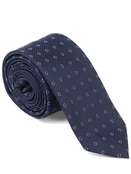 Галстук шелковый с принтом