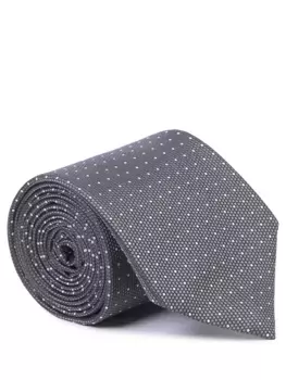 Галстук шелковый в горох