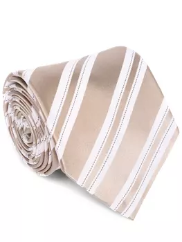 Галстук шелковый в полоску
