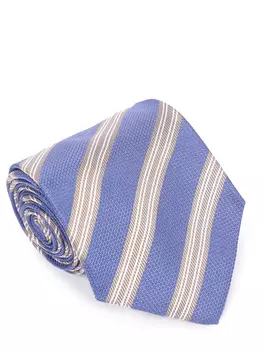 Галстук шелковый в полоску