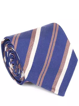 Галстук шелковый в полоску