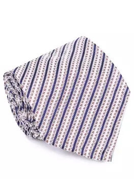 Галстук шелковый в полоску