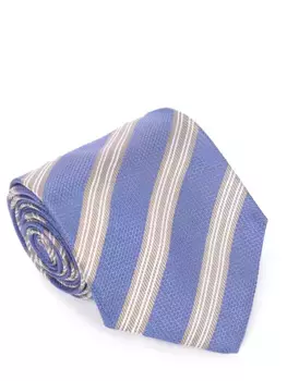 Галстук шелковый в полоску