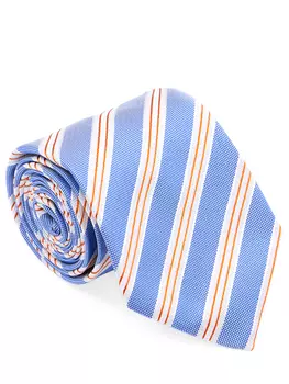 Галстук шелковый в полоску