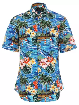 Гавайская рубашка из хлопка