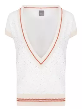 Хлопковая футболка LORENA ANTONIAZZI