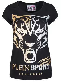 Хлопковая футболка PLEIN SPORT