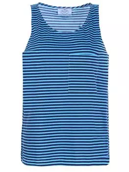 Хлопковая майка в полоску