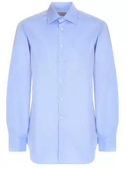 Хлопковая рубашка regular fit