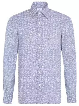 Хлопковая рубашка с принтом