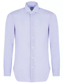 Хлопковая рубашка с узором