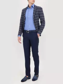 Хлопковая рубашка Slim Fit