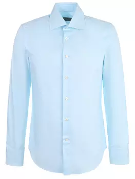 Хлопковая рубашка Slim Fit