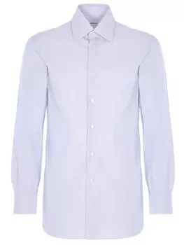 Хлопковая рубашка в полоску