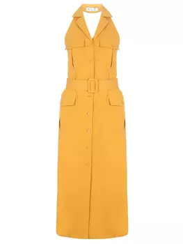 Хлопковое платье без рукавов LORO PIANA