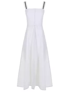 Хлопковое платье BRUNELLO CUCINELLI