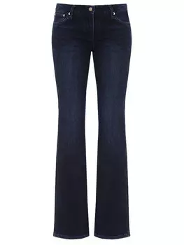 Хлопковые джинсы-клеш