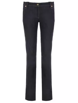 Хлопковые джинсы-клеш