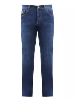 Хлопковые джинсы прямого кроя SCISSOR SCRIPTOR