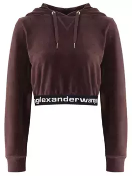 Худи хлопковое ALEXANDER WANG