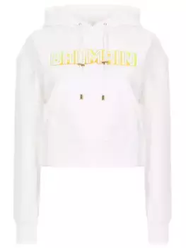Худи хлопковое BALMAIN