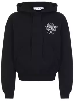 Худи хлопковое OFF-WHITE