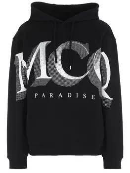 Худи хлопковое ALEXANDER MCQUEEN