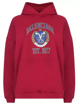 Худи хлопковое BALENCIAGA