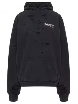 Худи хлопковое BALENCIAGA