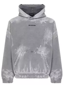 Худи хлопковое BALENCIAGA