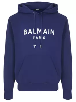 Худи хлопковое BALMAIN